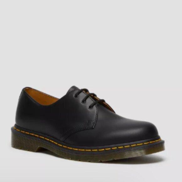 1461 Smooth Leather Oxford Shoes in Black Size 6 - Picture 1 of 17